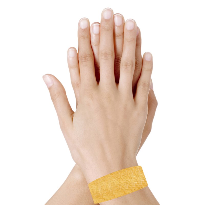 Bracelet Laiton Doré Manchette Plate Martelée