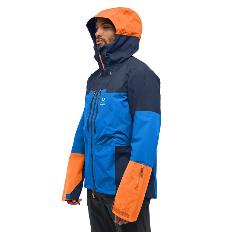 Haglöfs Spitz Gtx Pro Jacket Men Electric Blue/Tarn Blue