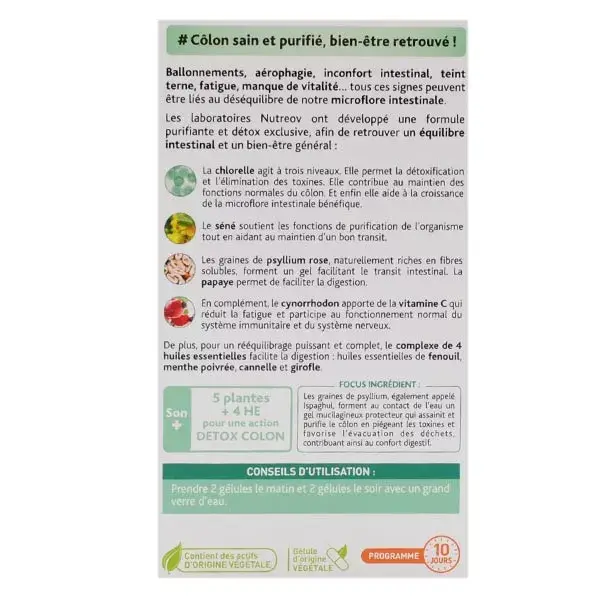 Nutreov Colon Pure 40 cápsulas