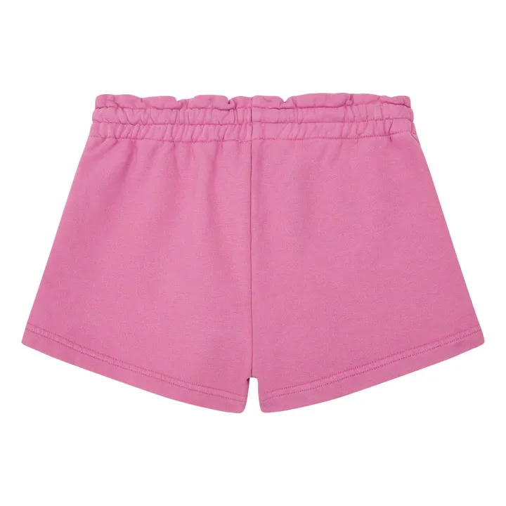 SMALLABLE BASICS Short Fille Molleton Bio | Rose bonbon