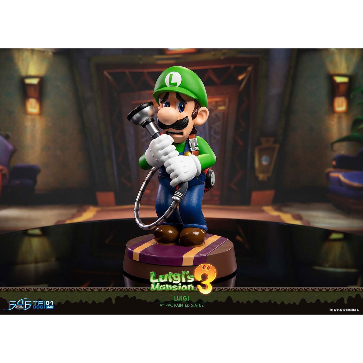 First 4 Figures Luigi’s Mansion 3 actionfigur (Standard utgave)