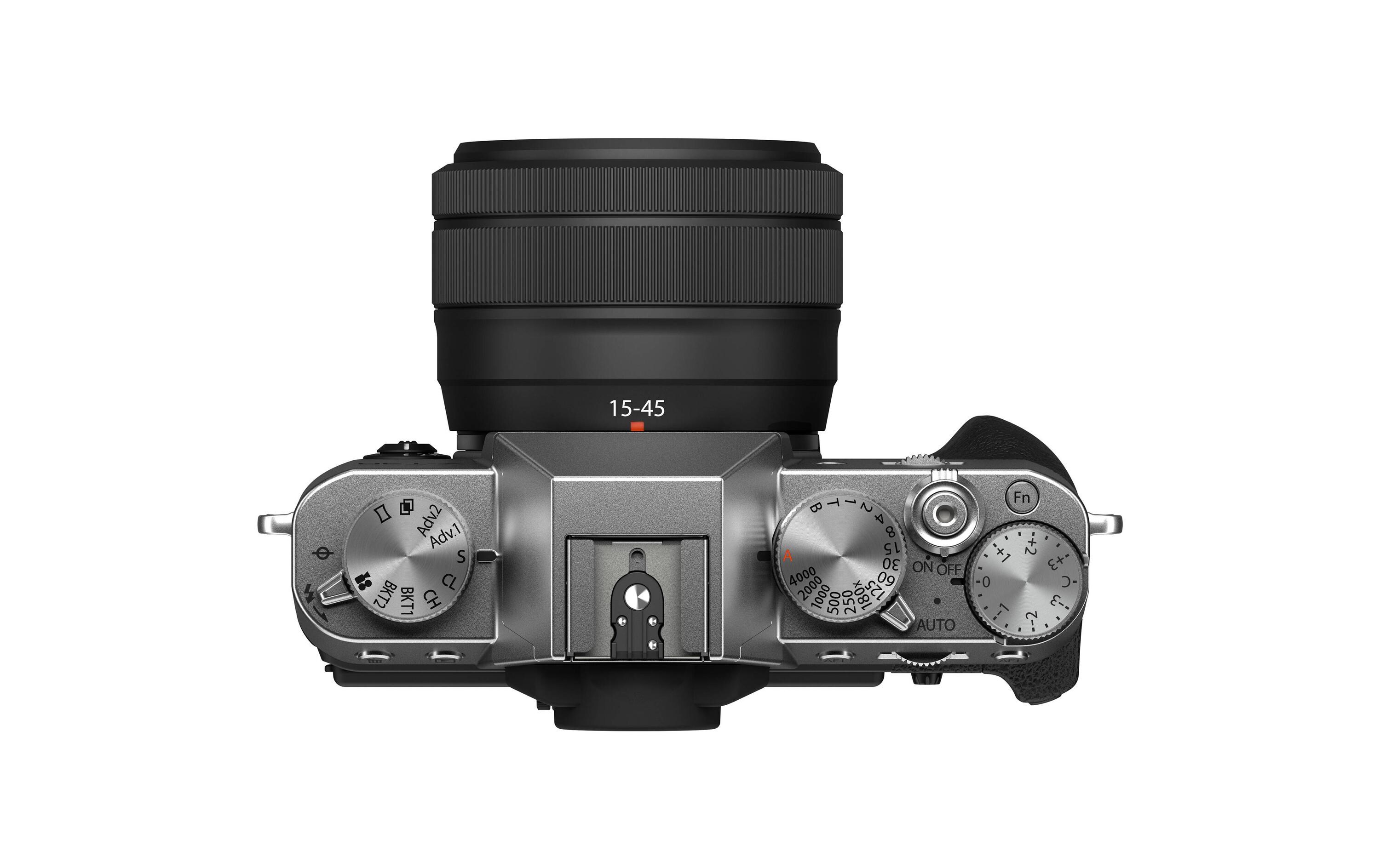 Fotokamera X-T30 II Kit 15-45 Silber/Schwarz<br>Bedienerfreundliche Systemkamera mit APS-C-Sensor