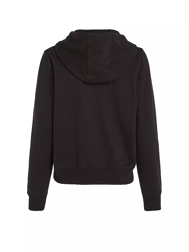 TOMMY JEANS Kapuzensweatjacke schwarz
