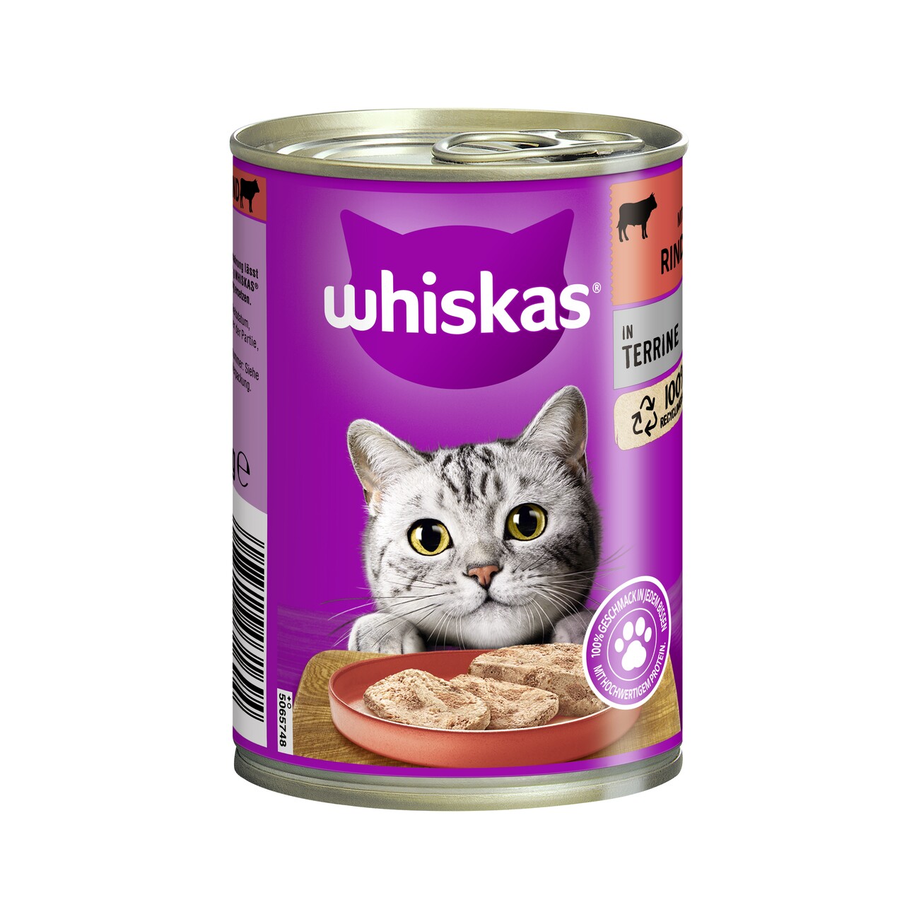 Whiskas Adult 1+ Terrine 12x400g Rind