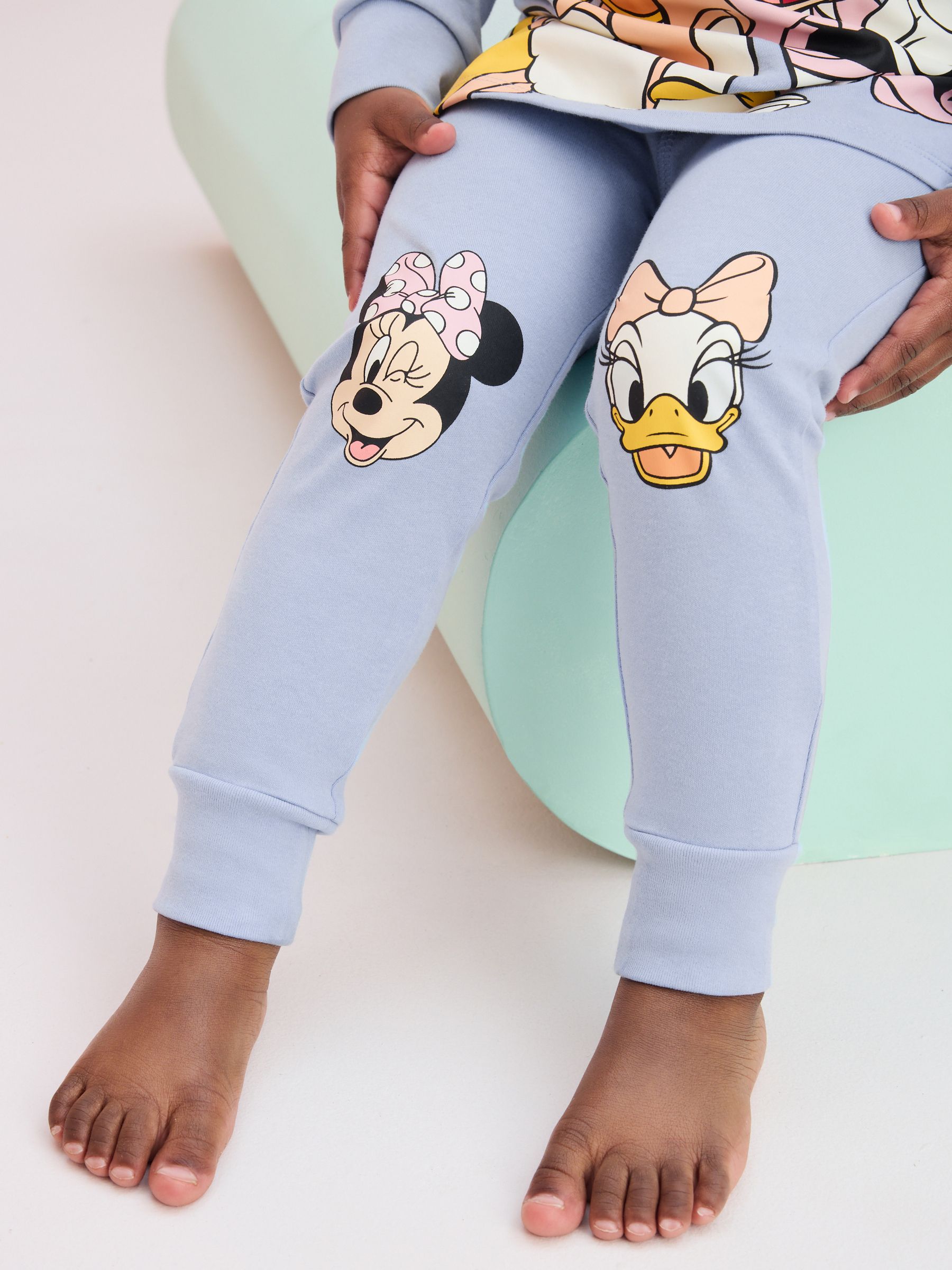 Roze/blauw/wit - Minnie Mouse knusse pyjama's verpakking van 3 (9mnd -12jr)
