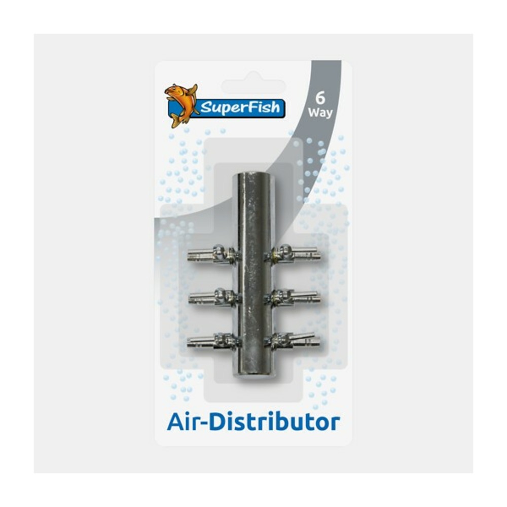 Répartiteur 6 voies en inox
