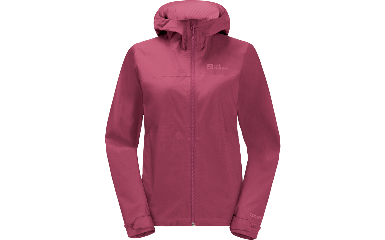 Jack Wolfskin Elsberg 2.5l Jkt Damen Regenjacke sangria red