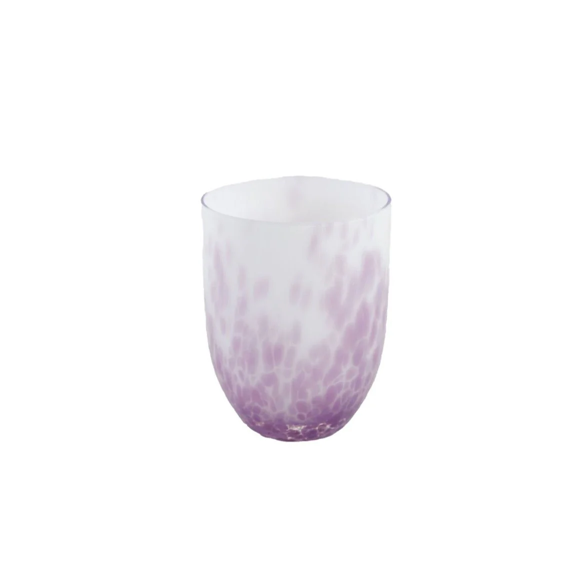 Anna Von Lipa  Kolorit tumbler glas - rosa/lilla