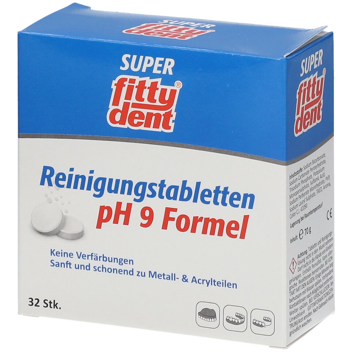 fittydent super Reinigungstabletten