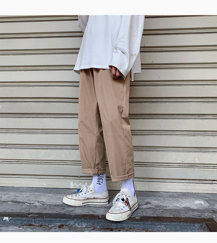 POSI - Crop Straight Fit Broek