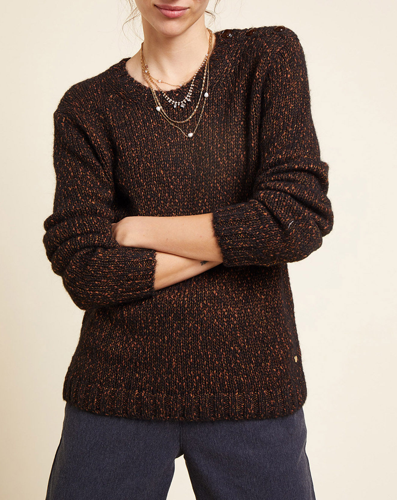 Harris Wilson Pull Bea noir