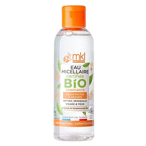 Água Micelar Cítrica Orgânica MKL Green Nature 100ml