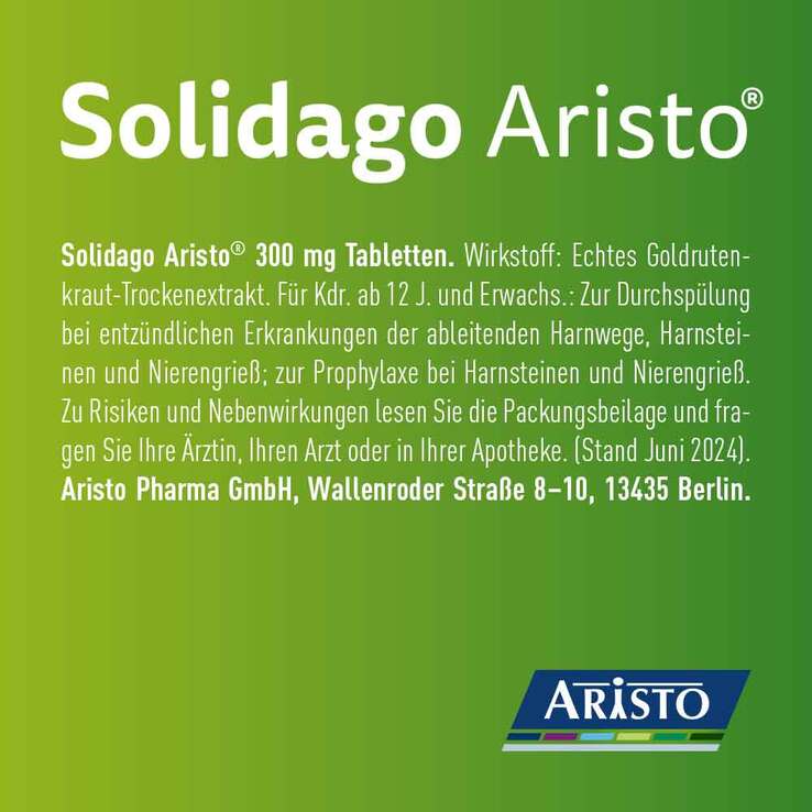 Solidago Aristo 300 mg Tabletten, 20 St
