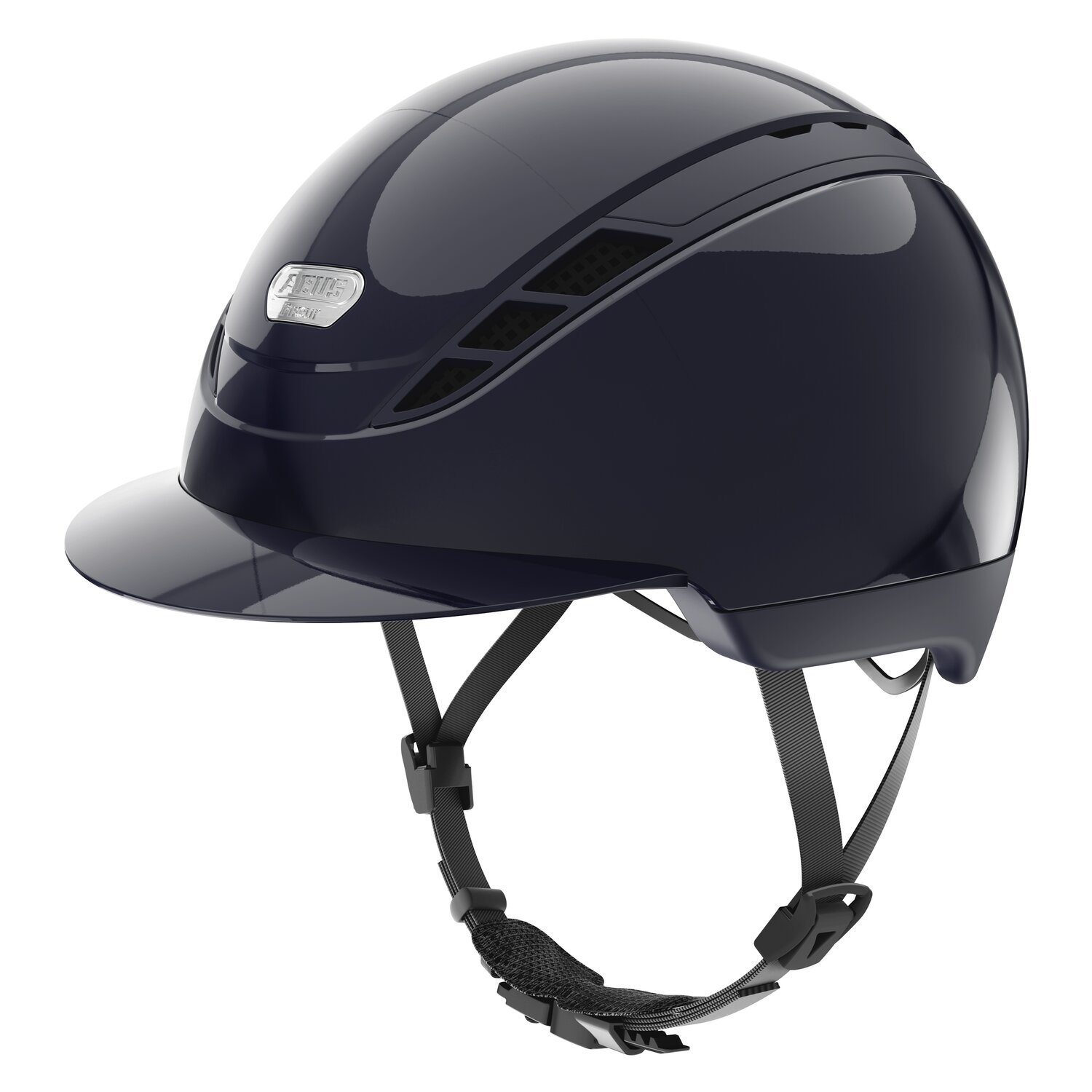 ABUS PIKEUR Reithelm AirDuo  - shiny midnightblue
