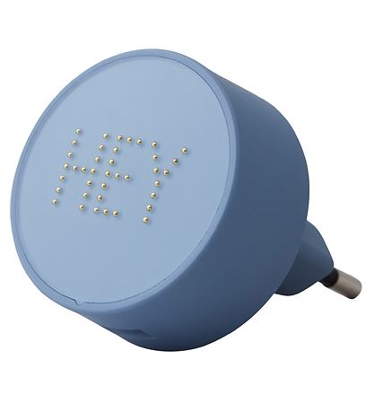 Design Letters Adapter - 12W - Blau/Hey m. Perlen