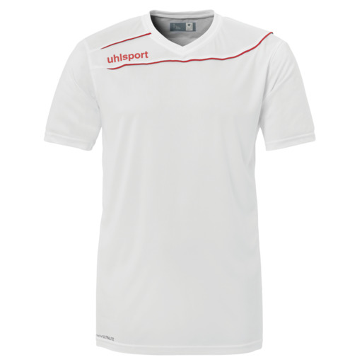 Stream 3.0 Camiseta Mc Blanco/rojo Uhlsport
