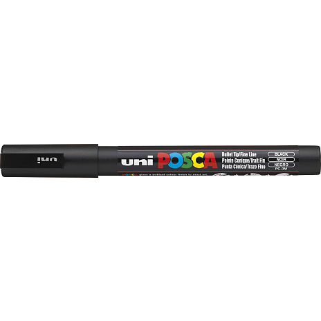 Posca PC3M vandbaseret tusch - sort