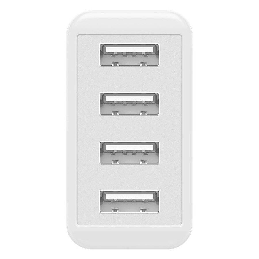 Goobay Chargeur multiport USB-A 30 W - Blanc