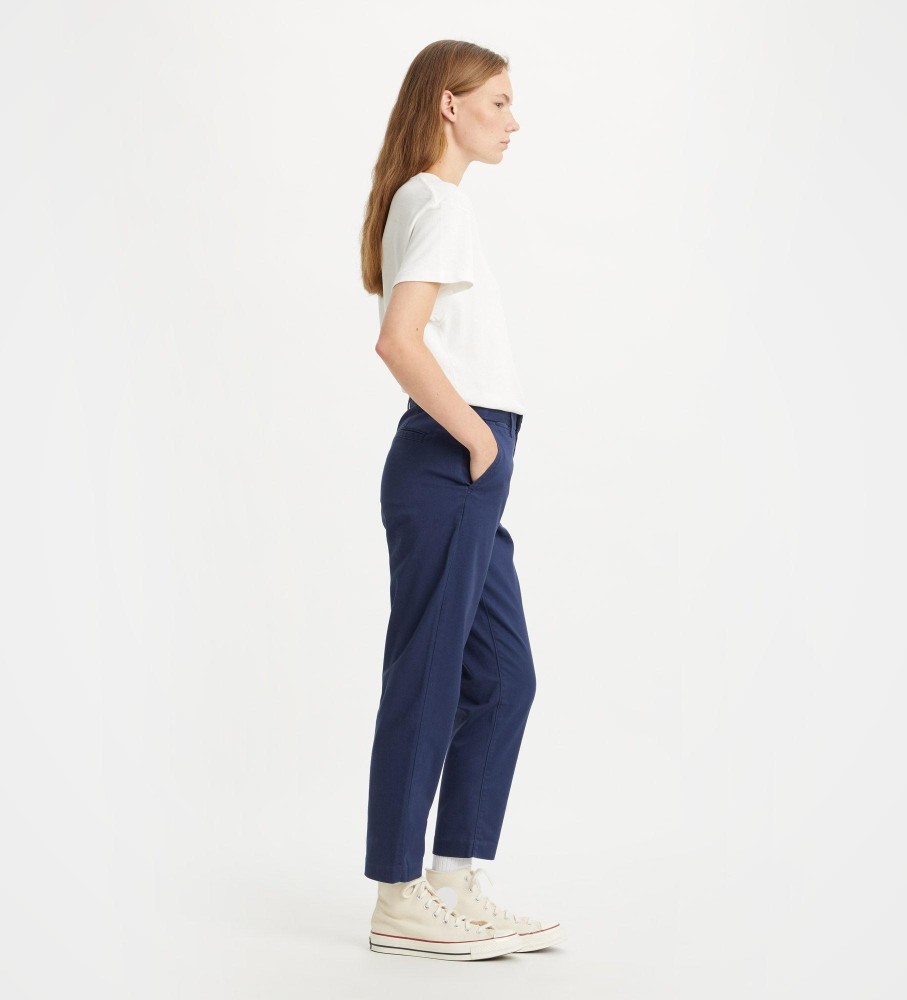 Calça chino Levi's Essential, azul marinho