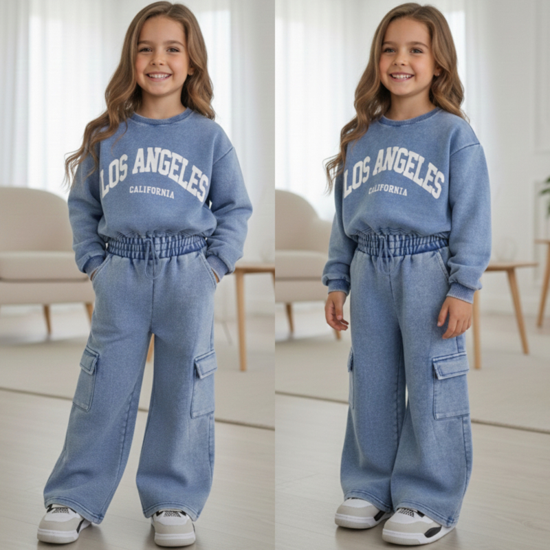 LA Vintage Street Set - blauw