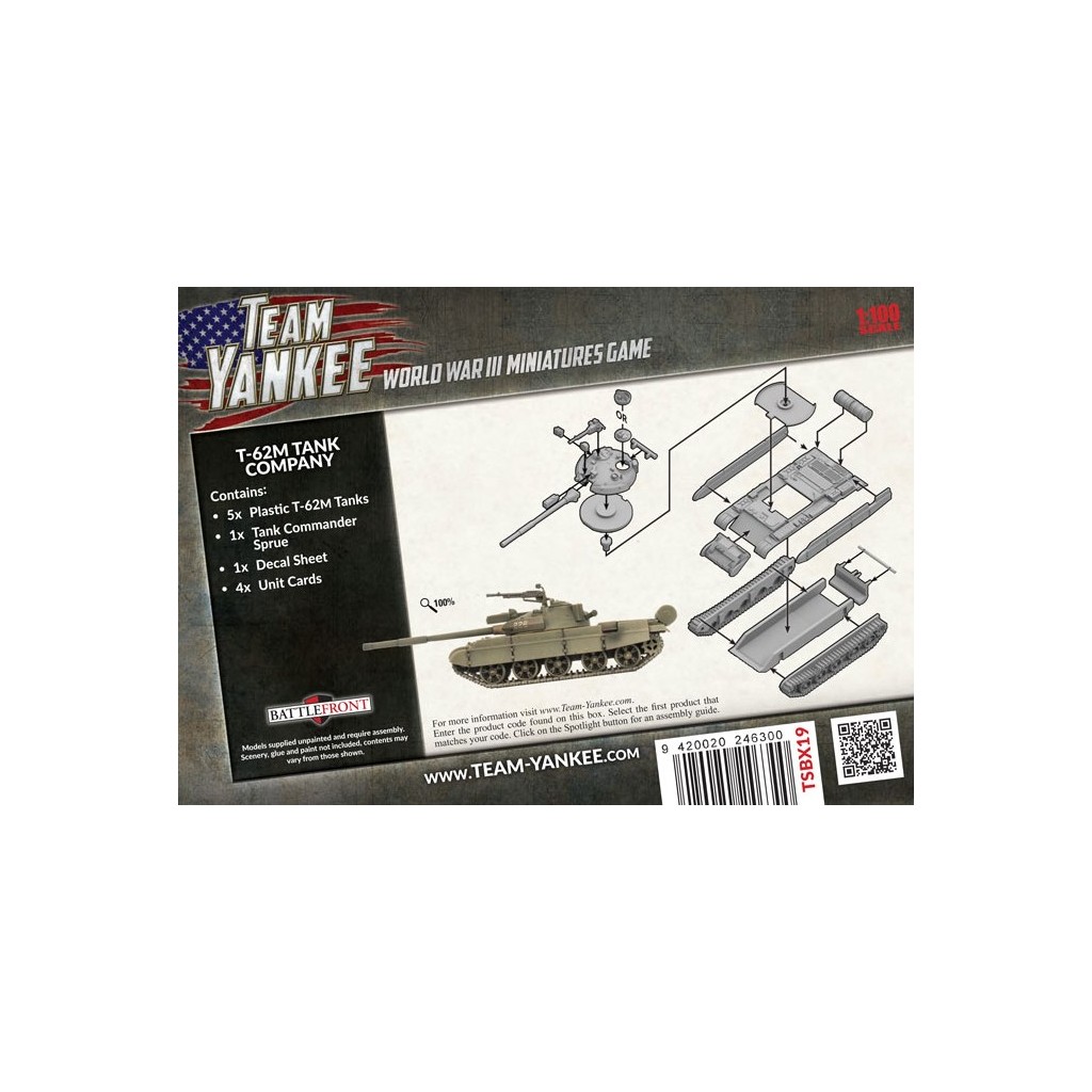Team Yankee - T-62M Tank Company