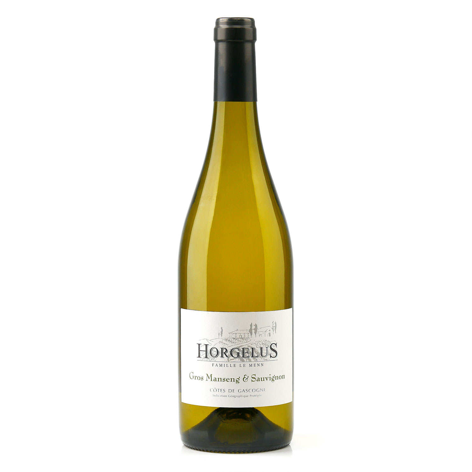 Horgelus Gros-Manseng Sauvignon - Côtes de Gascogne vin blanc