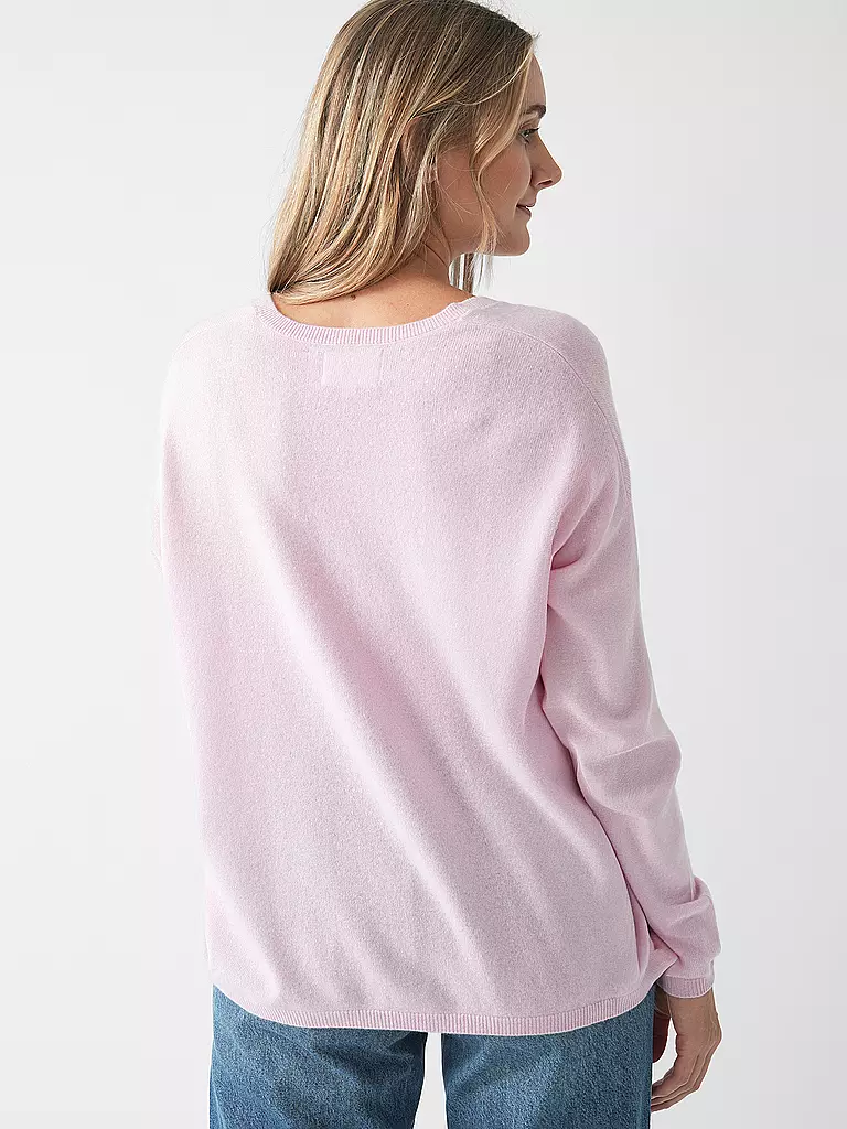 LES TRICOTS DE LEA Kaschmirpullover MONJAKOE rosa