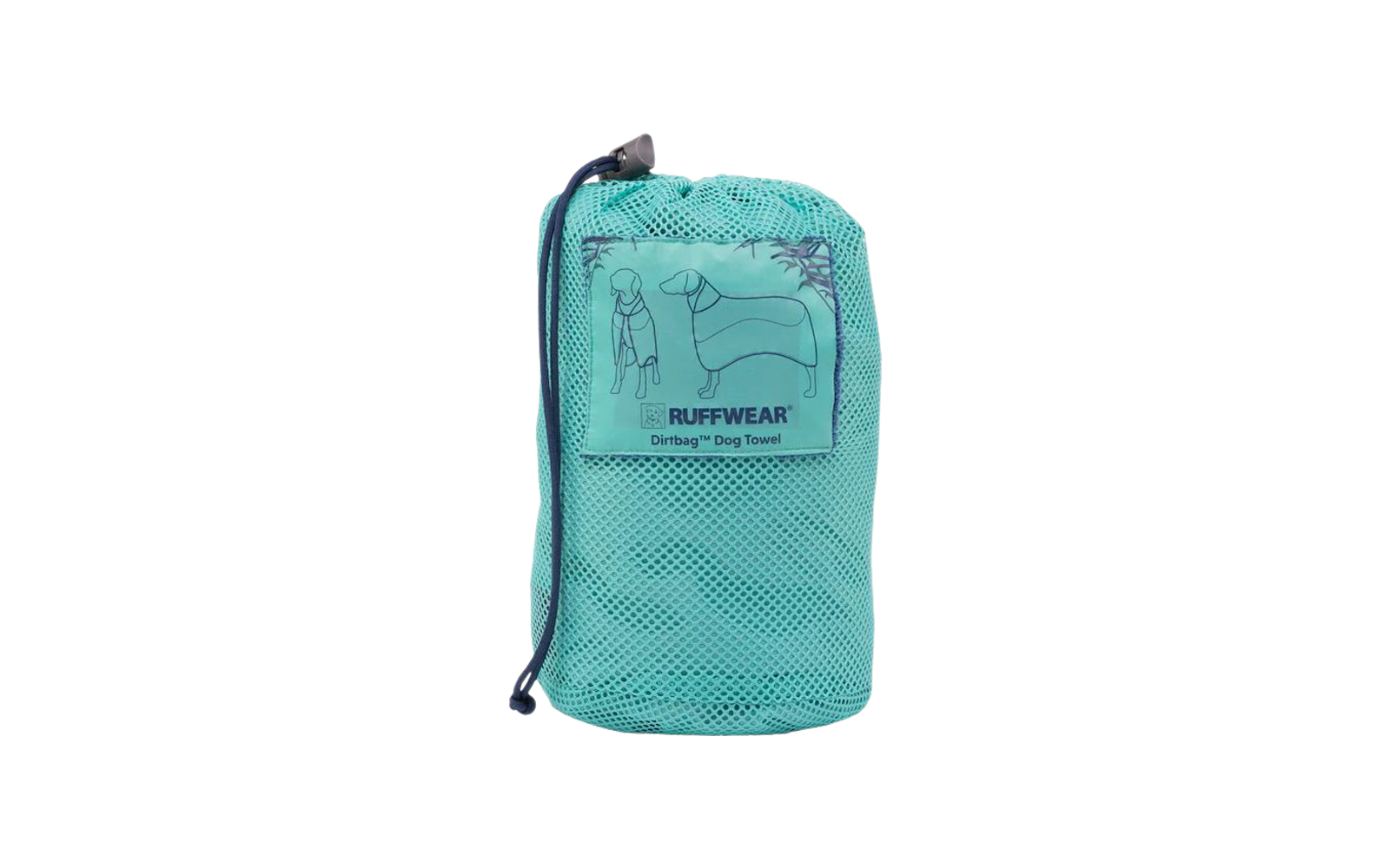 Ruffwear Dirtbag Hundehandtuch Aurora Teal XXS