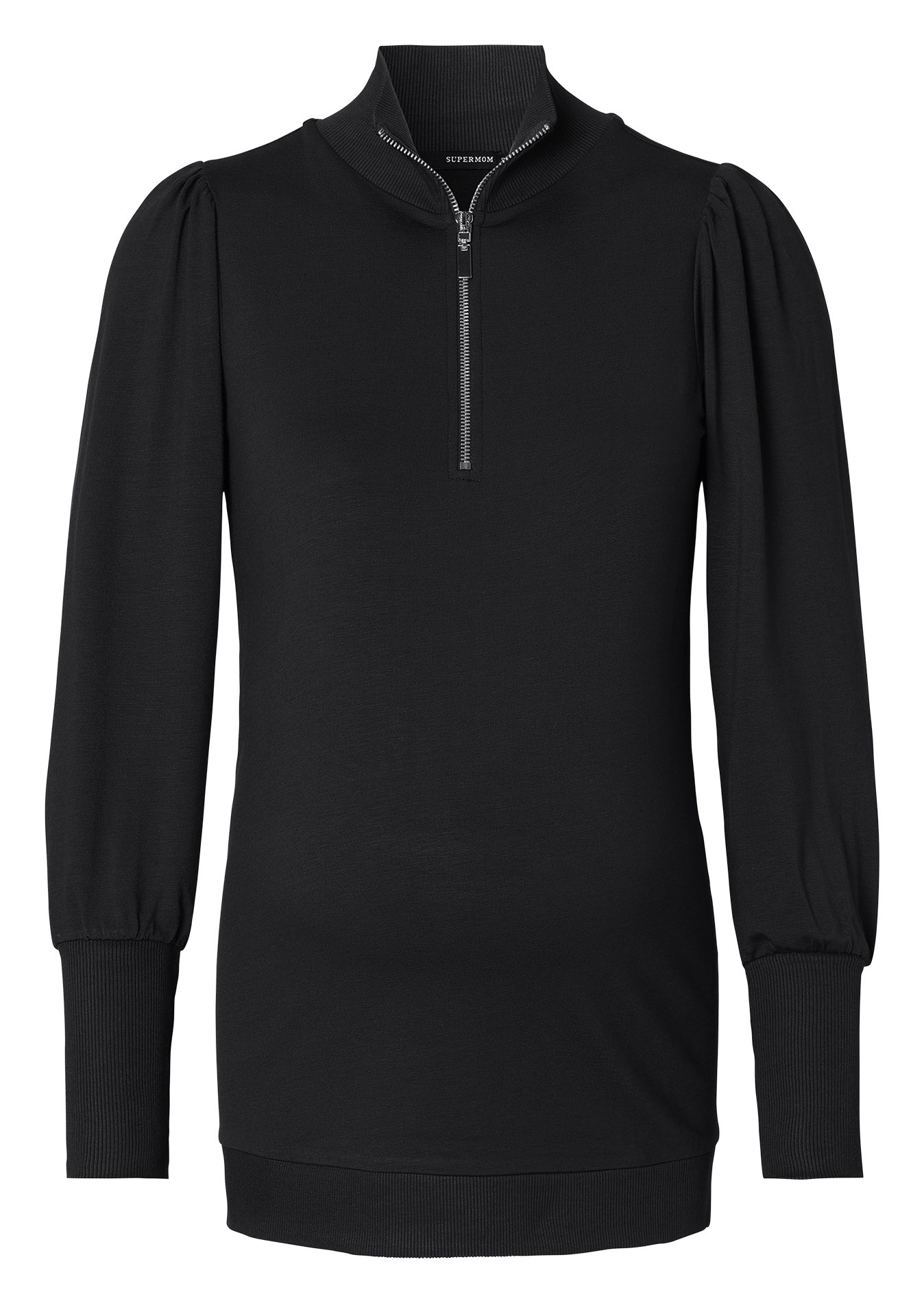ASHFORD - Top de grossesse col montant | Noir
