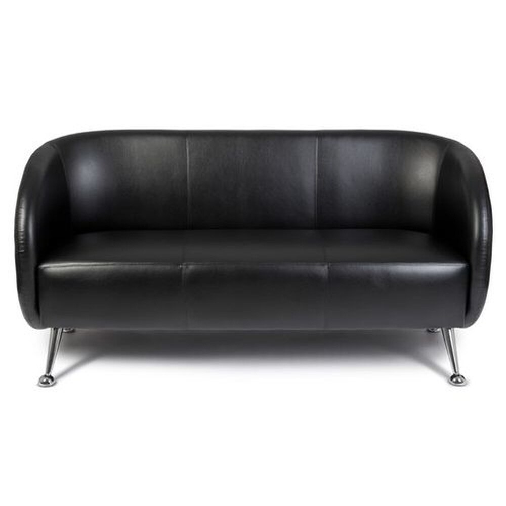 Lounge Sofa ST. LUCIA Kunstleder mit Armlehnen hjh OFFICE