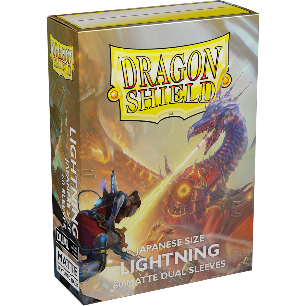Dragon Shield - 60 Japanese Sleeves Matte - Lightning