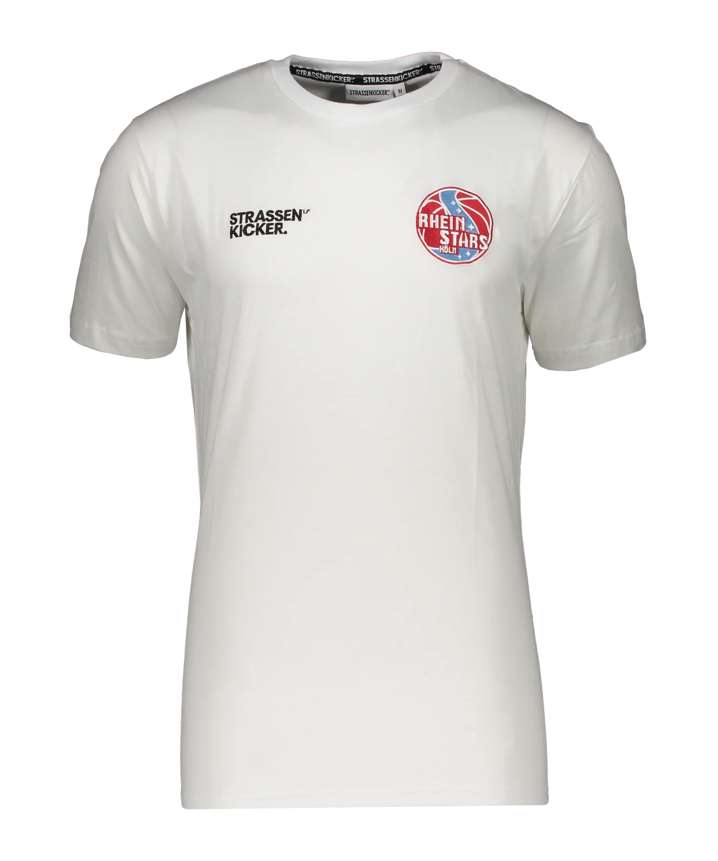 STRASSENKICKER Rheinstars T-Shirt Weiss