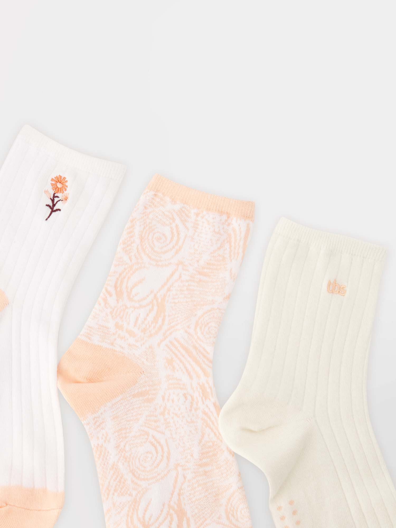 Chaussettes Mi-Mollet Femme Pack 3 Paires