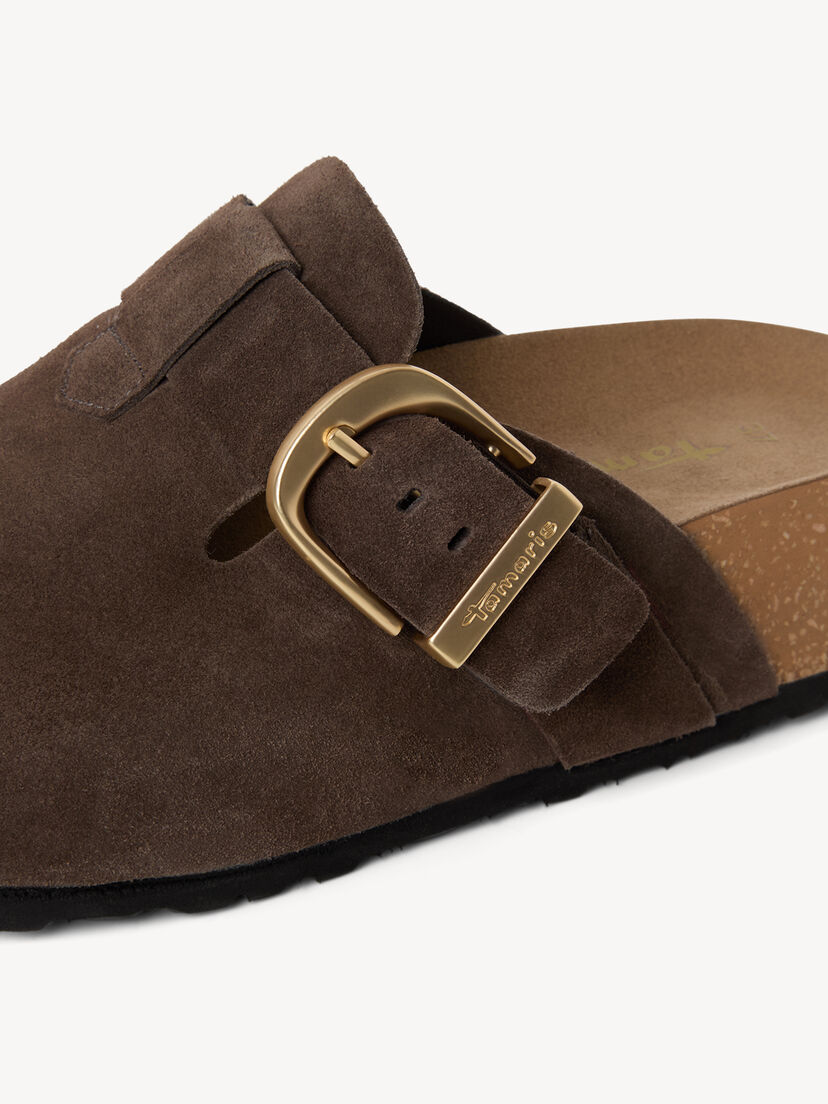 Leren Slipper - bruin
