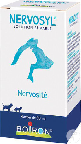 Boiron Nervosyl Solution Buvable Nervosité Chien Et Chat Flacon 30ml