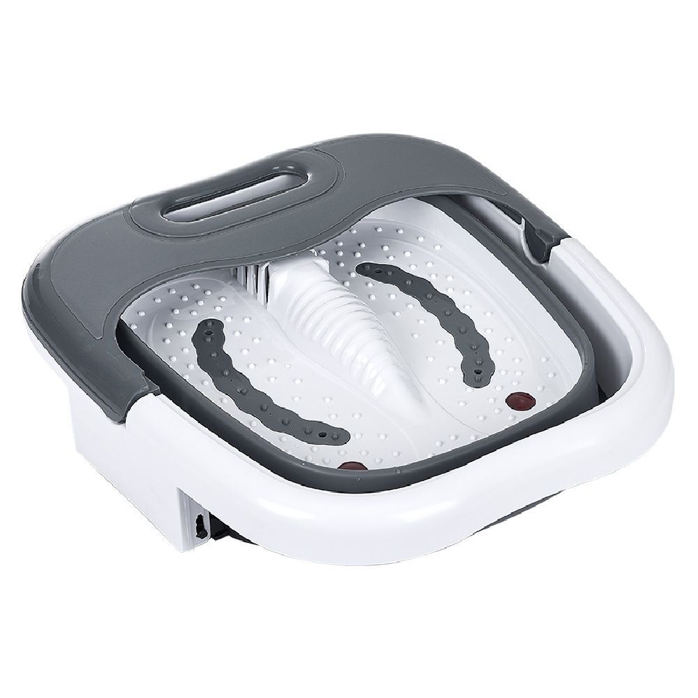Bain de pied pliable blanc