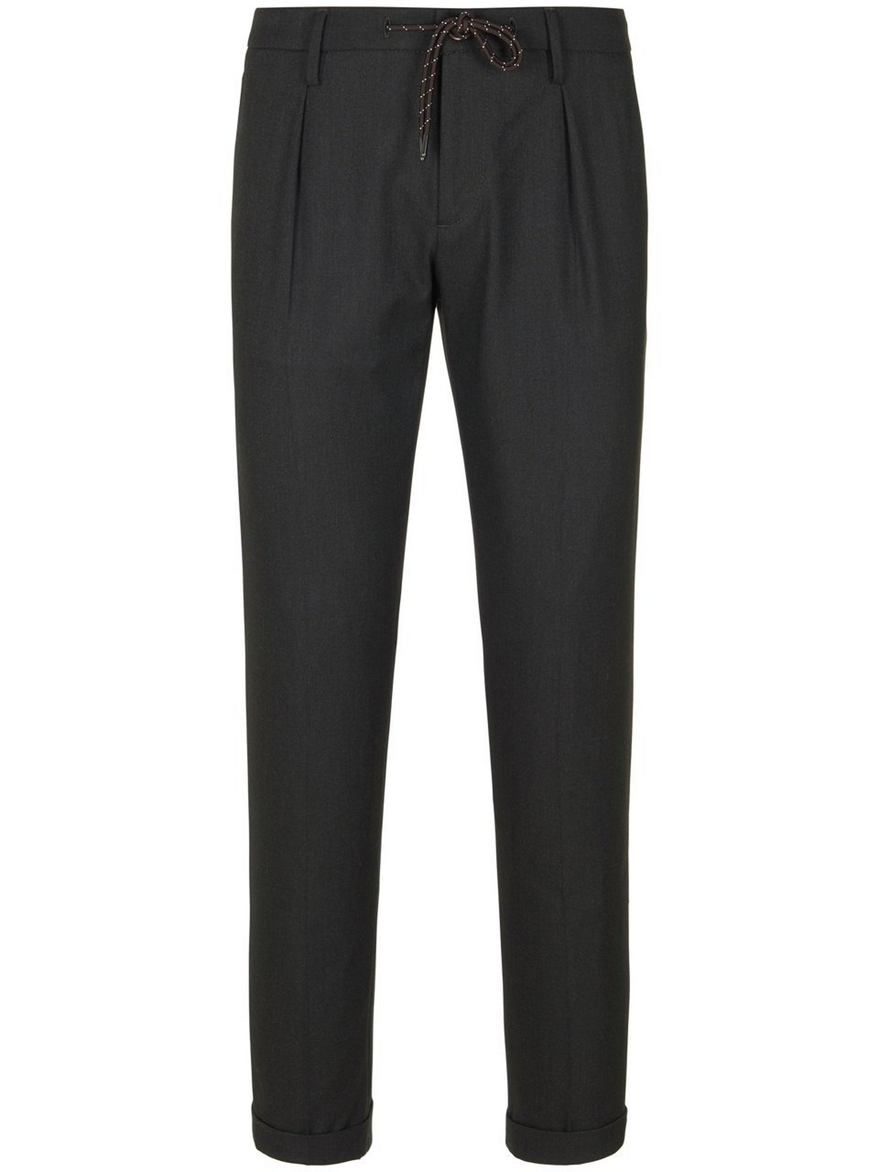 Bundfalten-Hose Tapered Fit