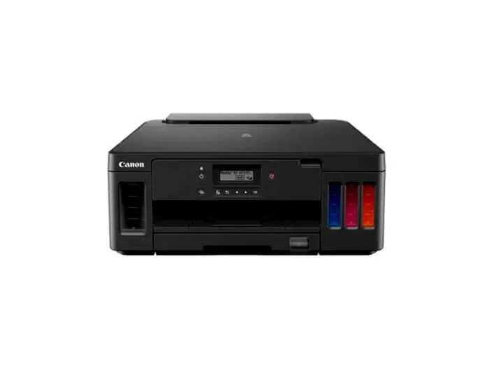 Canon PIXMA G5050 - Printer - farve - Duplex - blækprinter - kan genopfyldes - A4/Legal - op til 13 ipm (mono) / op til 6.8 ipm (farve) - kapacitet: 350 ark - USB 2.0, LAN, Wi-Fi(n)