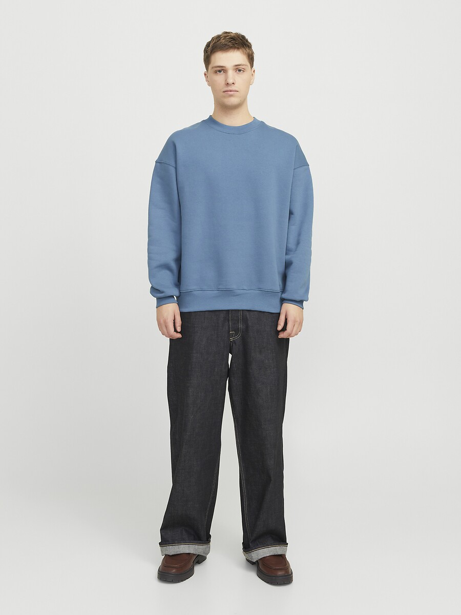 JACK & JONES<br>Suéter folgado com gola redonda