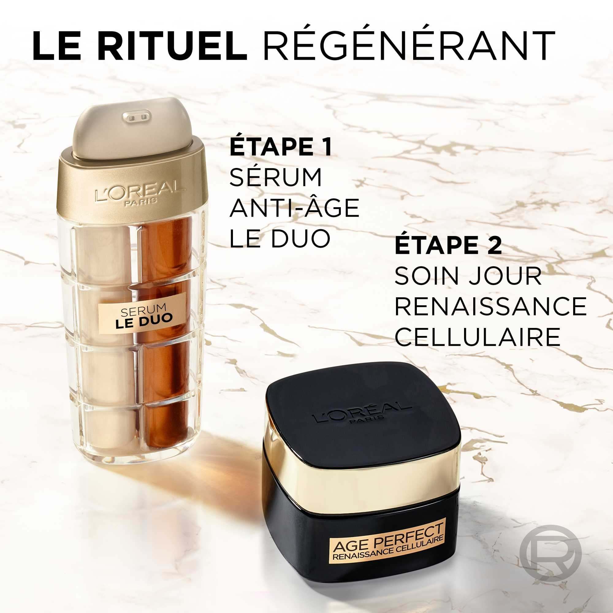 Duo Sérum Anti-Âge, Fermeté Instantanée, Anti-Rides & Éclat de la Peau