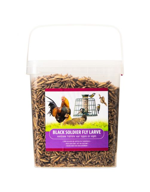 Voerwaarts Black Soldier Fly - Kippenvoer - 700 g
