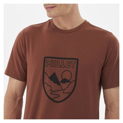 T-Shirt Millet Cimai Print Marron