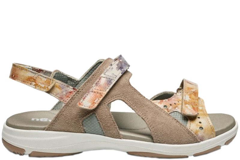 NEW FEET SANDFARVET NUBUCK SANDAL