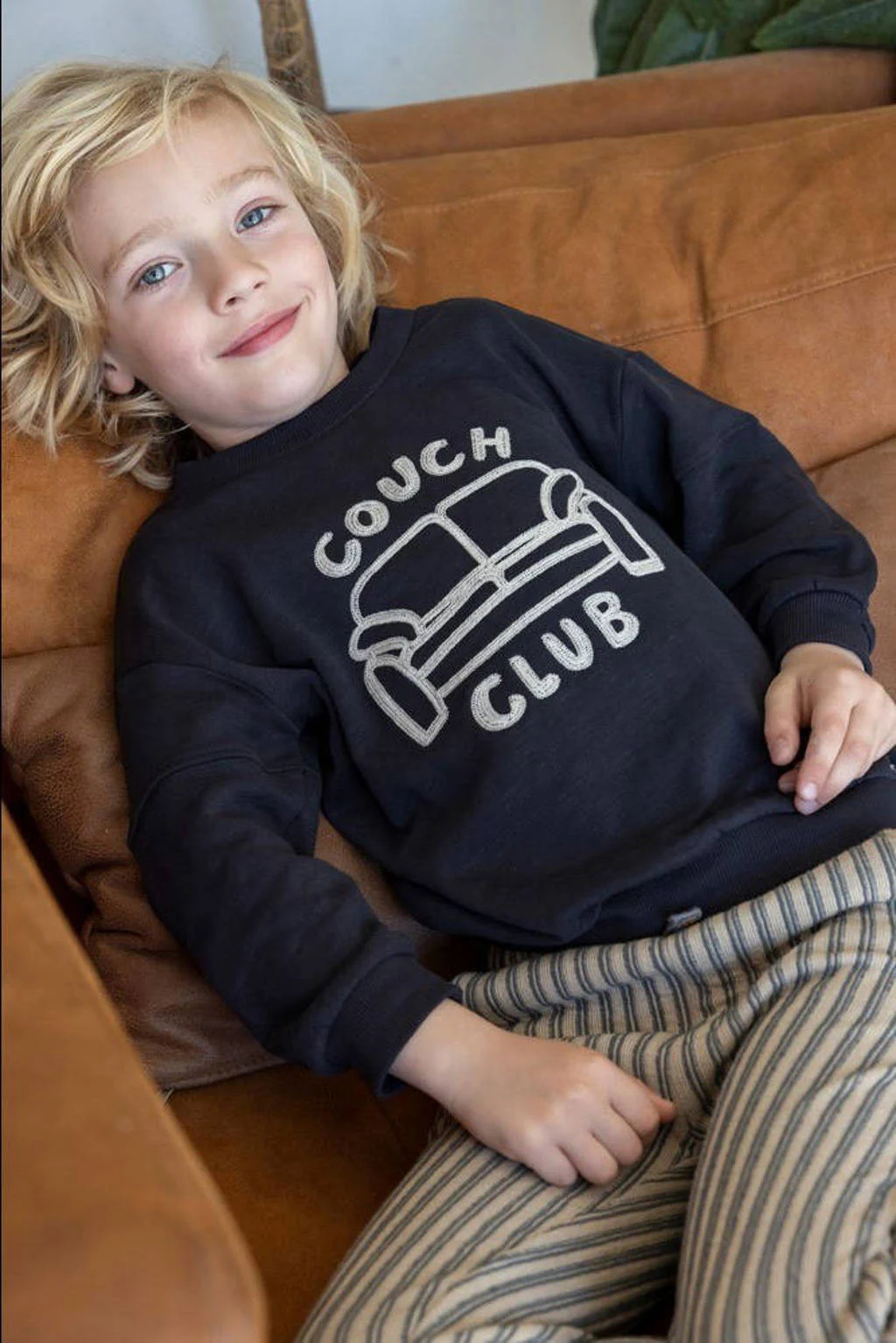 Sturdy sweater zwart