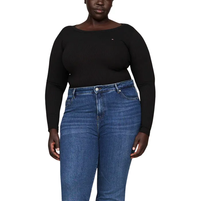Tommy Hilfiger Slim 5X2 Rib Longsleeve Shirt Dames