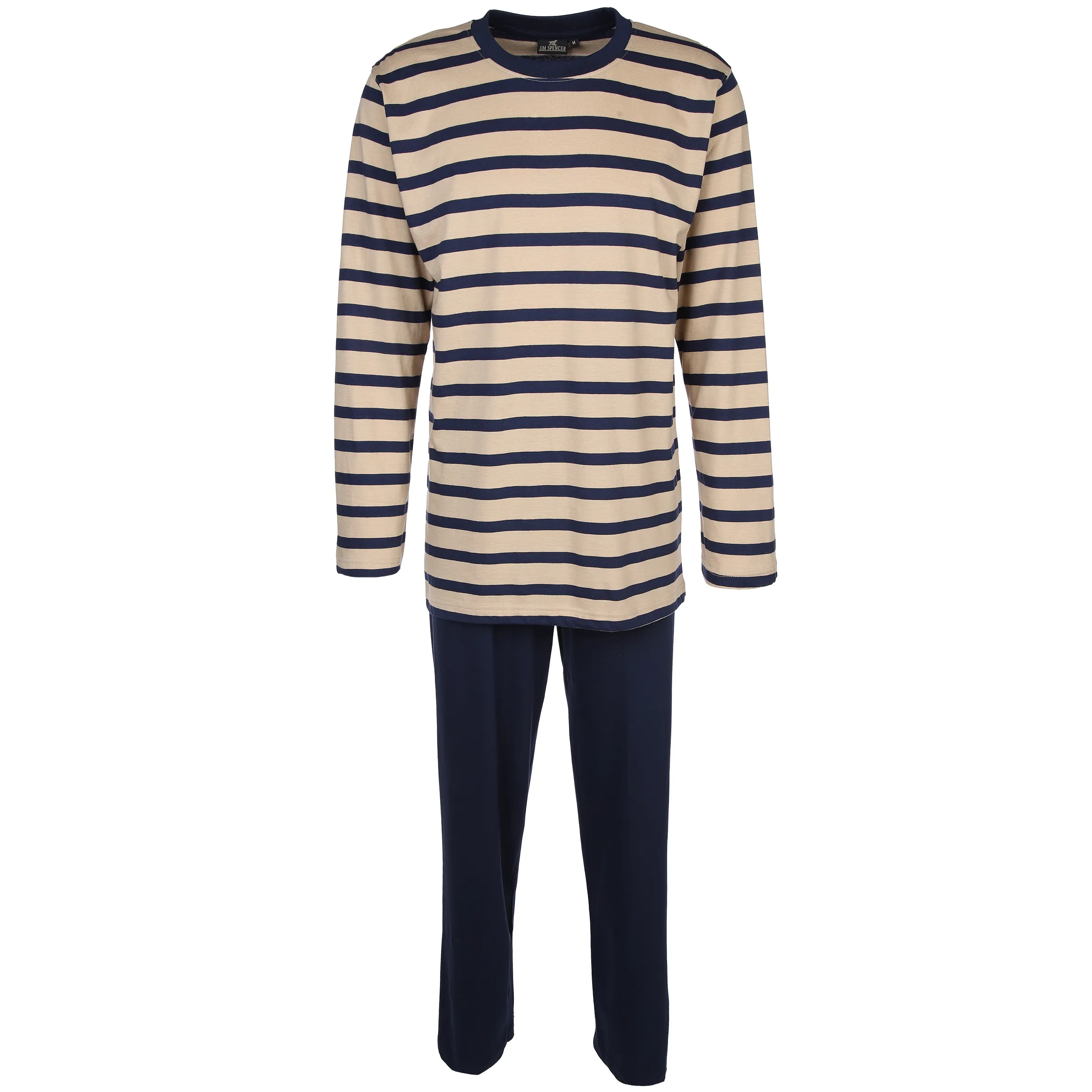 Herren Pyjama mit Streifen