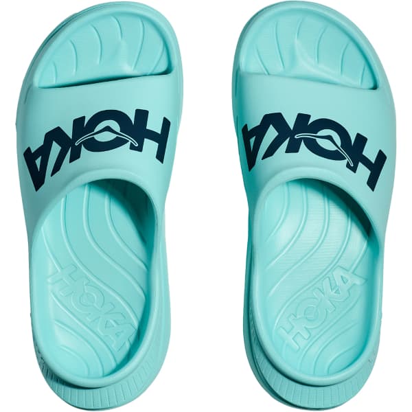 Sandale de récupération HOKA ONE ONE ORA ATHLETIC SLIDE CLOUDLESS / STORMY SKIES