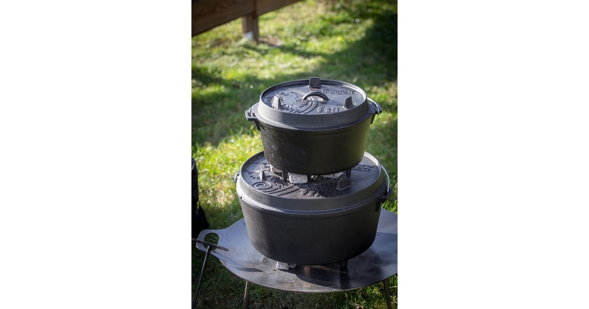 PetromaxDutch Oven ft18 kookpan  (Zwart, 16,1 liter)