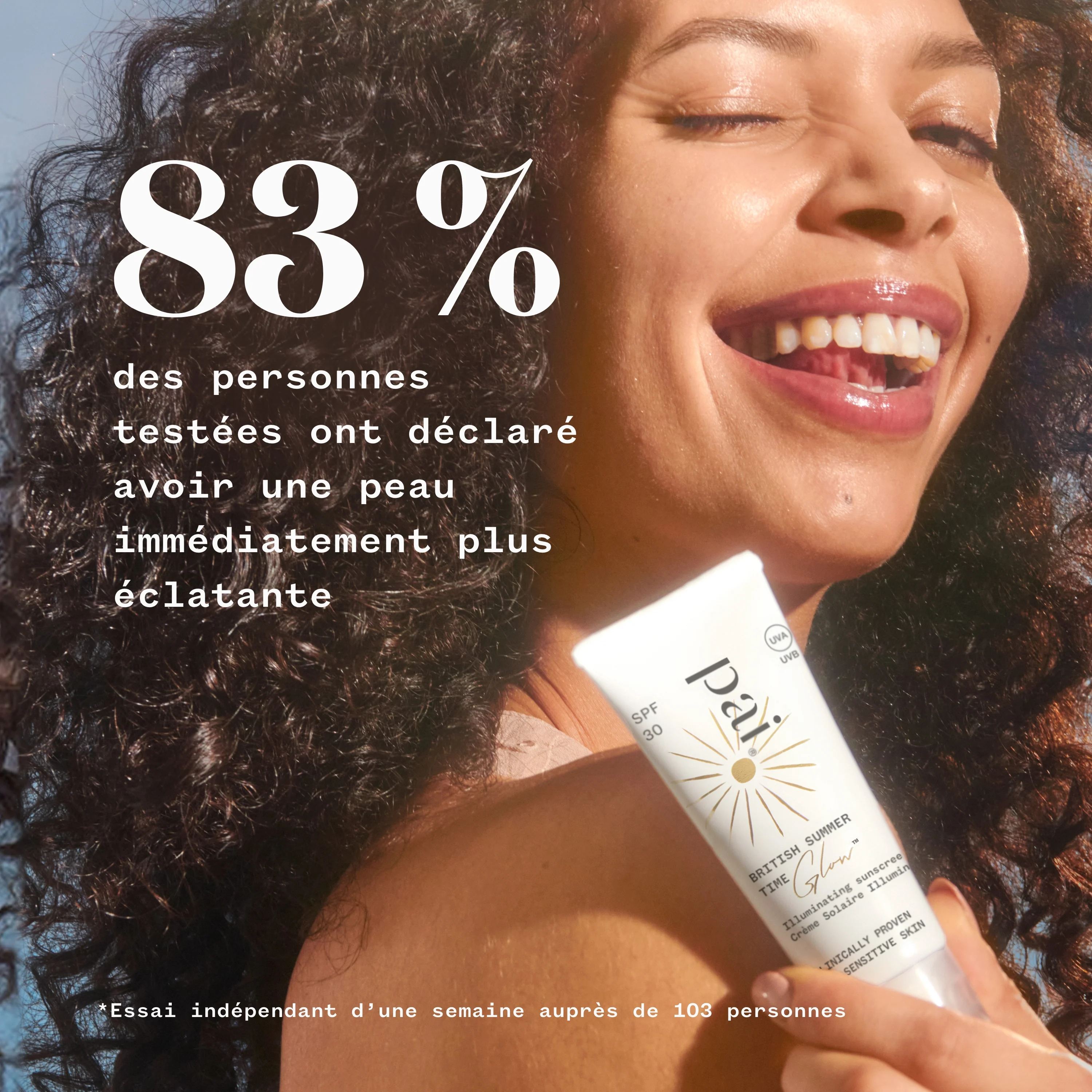 British Summer Time Glow SPF 30 - Crème Solaire Illuminatrice |