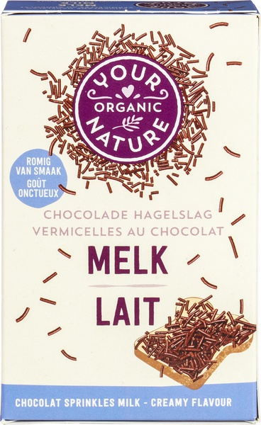 Your Organic Nature Hagelslag melk bio (225 gr)